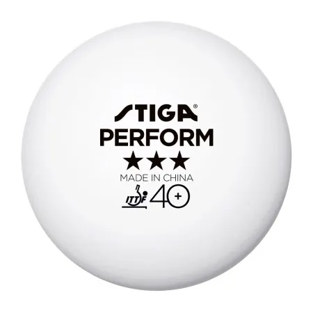 Мяч для наст. тенниса Stiga Perform 3***, 40+, 1113-2110-06, пластик, ITTF Appr., уп.6 шт, бел за 2&nbsp;121.60 ₽ купить в Тольятти