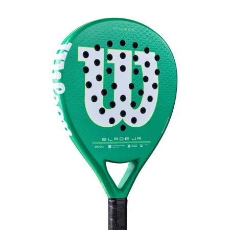 Ракетка для падела WILSON Blade Jr  V4 Padel, WR213811U0, для начин-х, стекловолокно, зеленый за 14&nbsp;934.50 ₽ купить в Тольятти