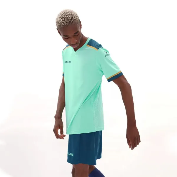 Форма футб. взросл. KELME, 8351ZB1158-328-S, р.S, 100% полиэстер, мятно-т.зеленый