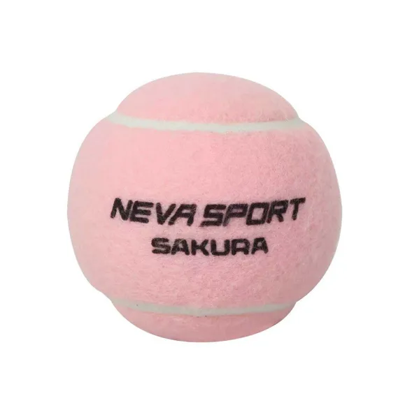 Мяч для падела NS Sakura, UAA2, уп.3 шт, сукно, нат.резина, розовый за 824.50 ₽ в Тольятти
