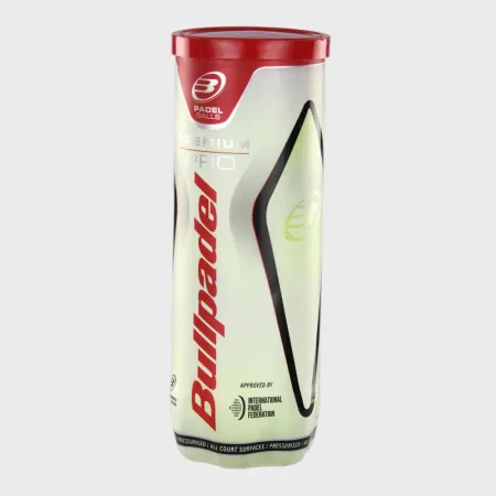 Мяч для падела BULLPADEL Premium PRO, 471959, уп.3 шт, FIP Approved, войлок, нат.резина,желтый за 1&nbsp;094.80 ₽ купить в Тольятти