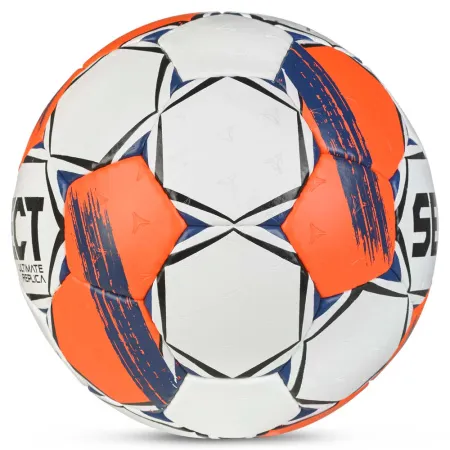 Мяч ганд. SELECT Ultimate Replica v25, 3572858745, р.3(Senior), ПУ,руч.сш, бел-оранж-т.син за 5&nbsp;373.70 ₽ купить в Тольятти