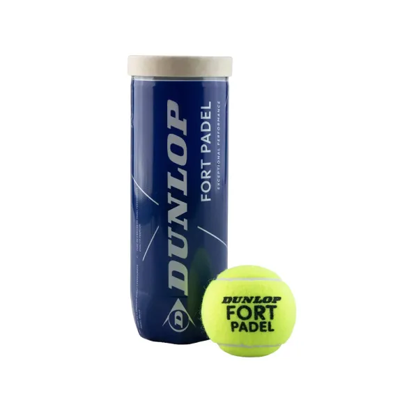 Мяч для падела Dunlop Fort Padel, 601555, уп.3 шт, FIP, сукно, нат.резина,желтый за 1&nbsp;135.60 ₽ в Тольятти