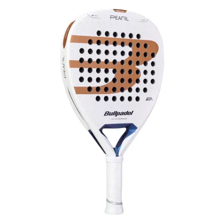 Ракетка для падела BULLPADEL Pearl 27, 497249, для проф-в, стекловолокно,карбон, бело-золотистый за 44&nbsp;319 ₽ купить в Тольятти