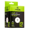 Мяч для наст. тенниса Stiga Cup ABS, 1110-2510-12, диам.40+мм, пластик, упак. 12 шт, белый за 1&nbsp;774.80 ₽ купить в Тольятти