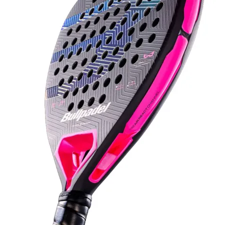 Ракетка для падела BULLPADEL Wonder 27, 497250, для продв.игроков, стекловолокно, карбон, черно-роз за 42&nbsp;969.20 ₽ купить в Тольятти