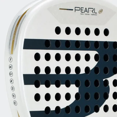 Ракетка для падела BULLPADEL Pearl 26, 493804, для профессионалов, карбон, бело-серый за 35&nbsp;929.50 ₽ купить в Тольятти