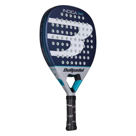 Ракетка для падела BULLPADEL Indiga Power 26, 494416, для начинающих, стекловолокно, темносине-серый за 14&nbsp;672.70 ₽ купить в Тольятти
