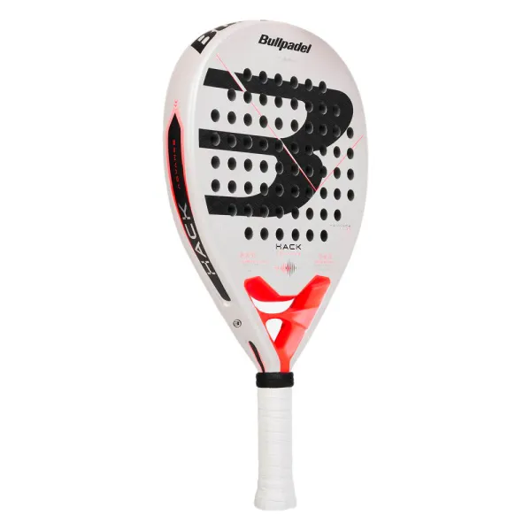 Ракетка для падела BULLPADEL Hack Advance, 494415, для проф. и любит, карбон, бело-черно-оранжевый за 18&nbsp;664.30 ₽ в Тольятти