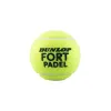 Мяч для падела Dunlop Fort Padel, 601555, уп.3 шт, FIP, сукно, нат.резина,желтый за 1&nbsp;135.60 ₽ купить в Тольятти