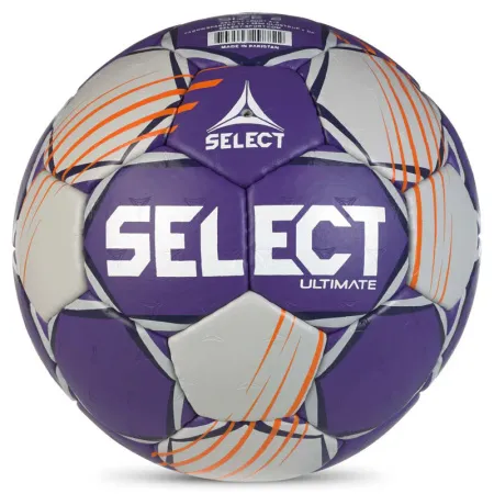 Мяч ганд. SELECT Ultimate Official EHF V24, 1612858999, Senior(р.3), EHF Appr, ПУ, руч.сш, фиол-сер за 15&nbsp;504 ₽ купить в Тольятти