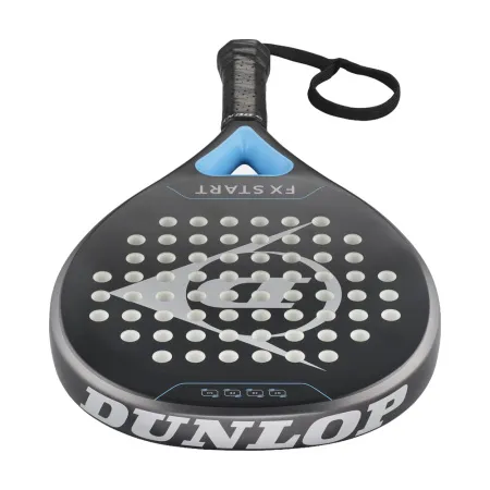 Ракетка для падела Dunlop FX Start, 10370737, для начинающих, гибрид, графит, черно-синий за 13&nbsp;175 ₽ купить в Тольятти