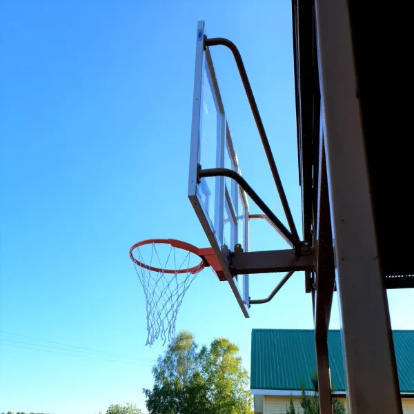 Щит баскетбольный тренировочный (монолитный поликарбонат) 900х1200 мм ZAVODSPORTA за 30&nbsp;800 ₽ в Тольятти