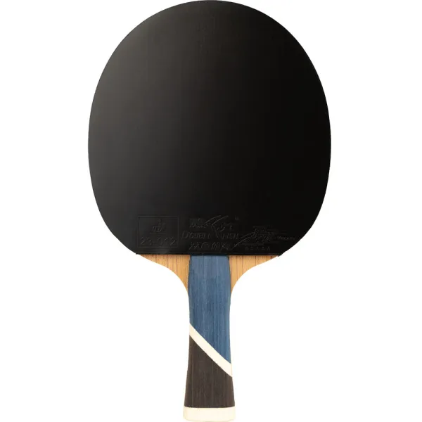 Ракетка для н/т DOUBLE FISH 5A+C, для продвин, ITTF Appr, накл. 2,1 мм, конич. ручка+ 2 мяча V40+мм за 2&nbsp;779.50 ₽ в Тольятти