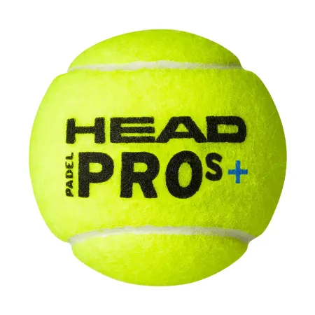 Мяч для падела HEAD Padel Pro S+, 540303, уп.3 шт, FIP Approved, войлок,нат.резина,желтый за 933.30 ₽ купить в Тольятти