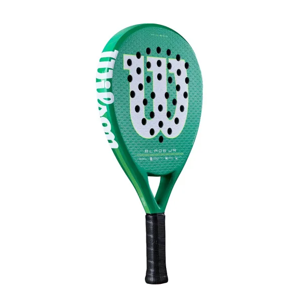 Ракетка для падела WILSON Blade Jr  V4 Padel, WR213811U0, для начин-х, стекловолокно, зеленый за 14&nbsp;934.50 ₽ в Тольятти