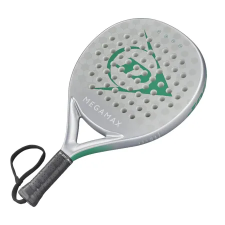 Ракетка для падела Dunlop Megamax Silver, 10370741, для начинающих, графит, серебристый за 11&nbsp;740.20 ₽ купить в Тольятти