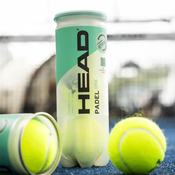 Мяч для падела HEAD Padel One S, 575383, уп.3 шт, FIP Approved, войлок,нат.резина,желтый за 933.30 ₽ в Тольятти