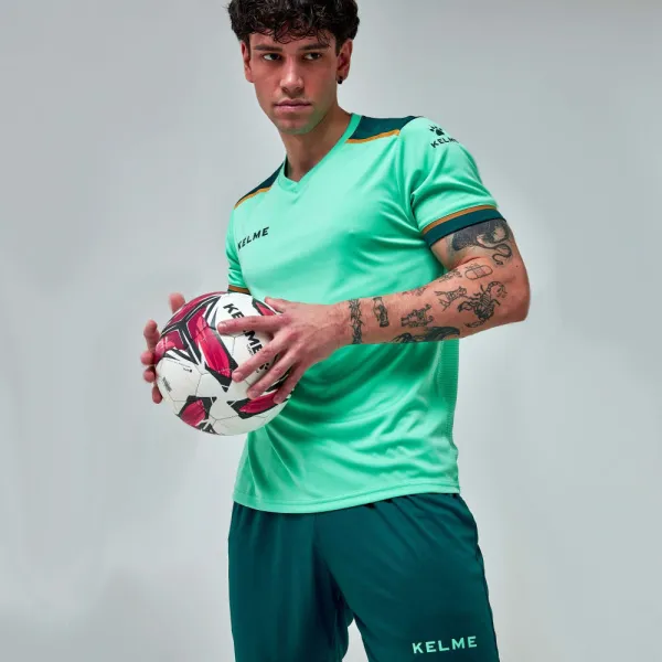 Форма футб. взросл. KELME, 8351ZB1158-328-S, р.S, 100% полиэстер, мятно-т.зеленый