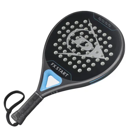 Ракетка для падела Dunlop FX Start, 10370737, для начинающих, гибрид, графит, черно-синий за 13&nbsp;175 ₽ купить в Тольятти