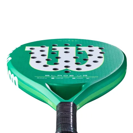 Ракетка для падела WILSON Blade Jr  V4 Padel, WR213811U0, для начин-х, стекловолокно, зеленый за 14&nbsp;934.50 ₽ купить в Тольятти