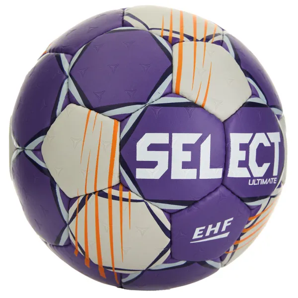 Мяч ганд. SELECT Ultimate Official EHF V24, 1612858999, Senior(р.3), EHF Appr, ПУ, руч.сш, фиол-сер за 15&nbsp;504 ₽ в Тольятти