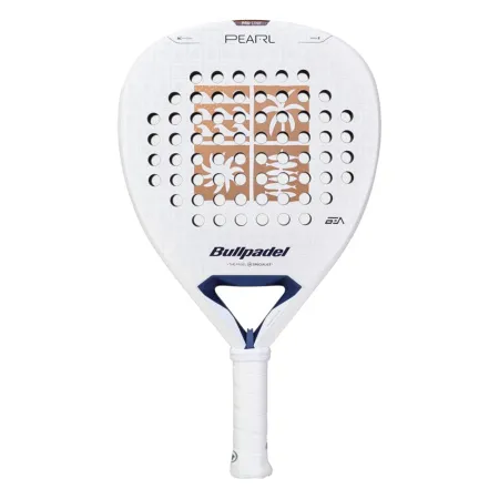 Ракетка для падела BULLPADEL Pearl 27, 497249, для проф-в, стекловолокно,карбон, бело-золотистый за 44&nbsp;319 ₽ купить в Тольятти